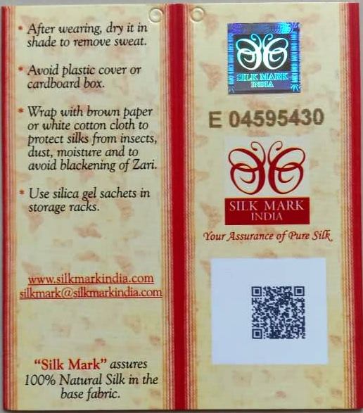 Gachi Tussar Ranar Theme Work (The Postal Runner Poem) Design Kantha Stitch Saree