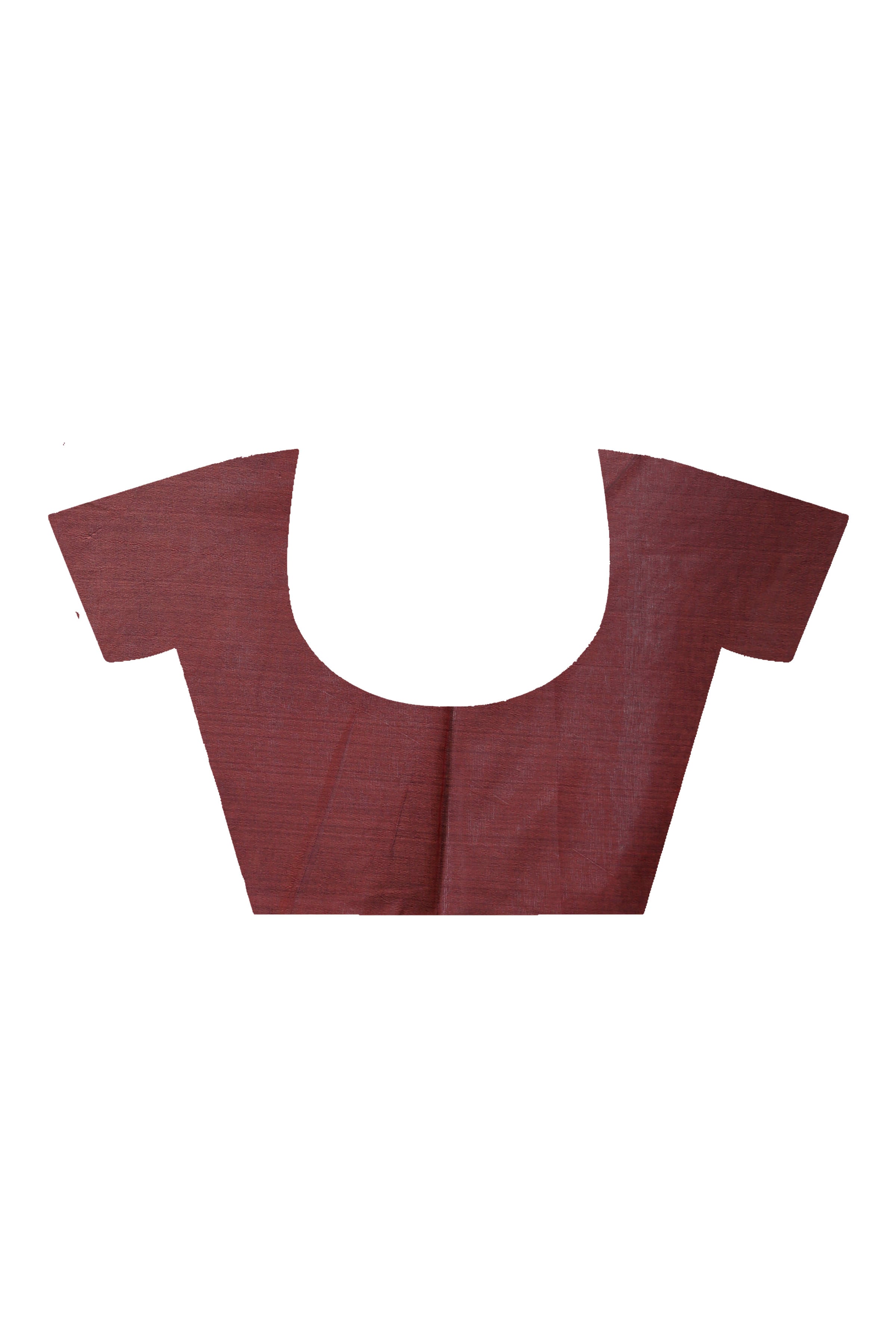 Maroon Color Bangalore Silk White Color Thread Work Kantha Stitch Saree