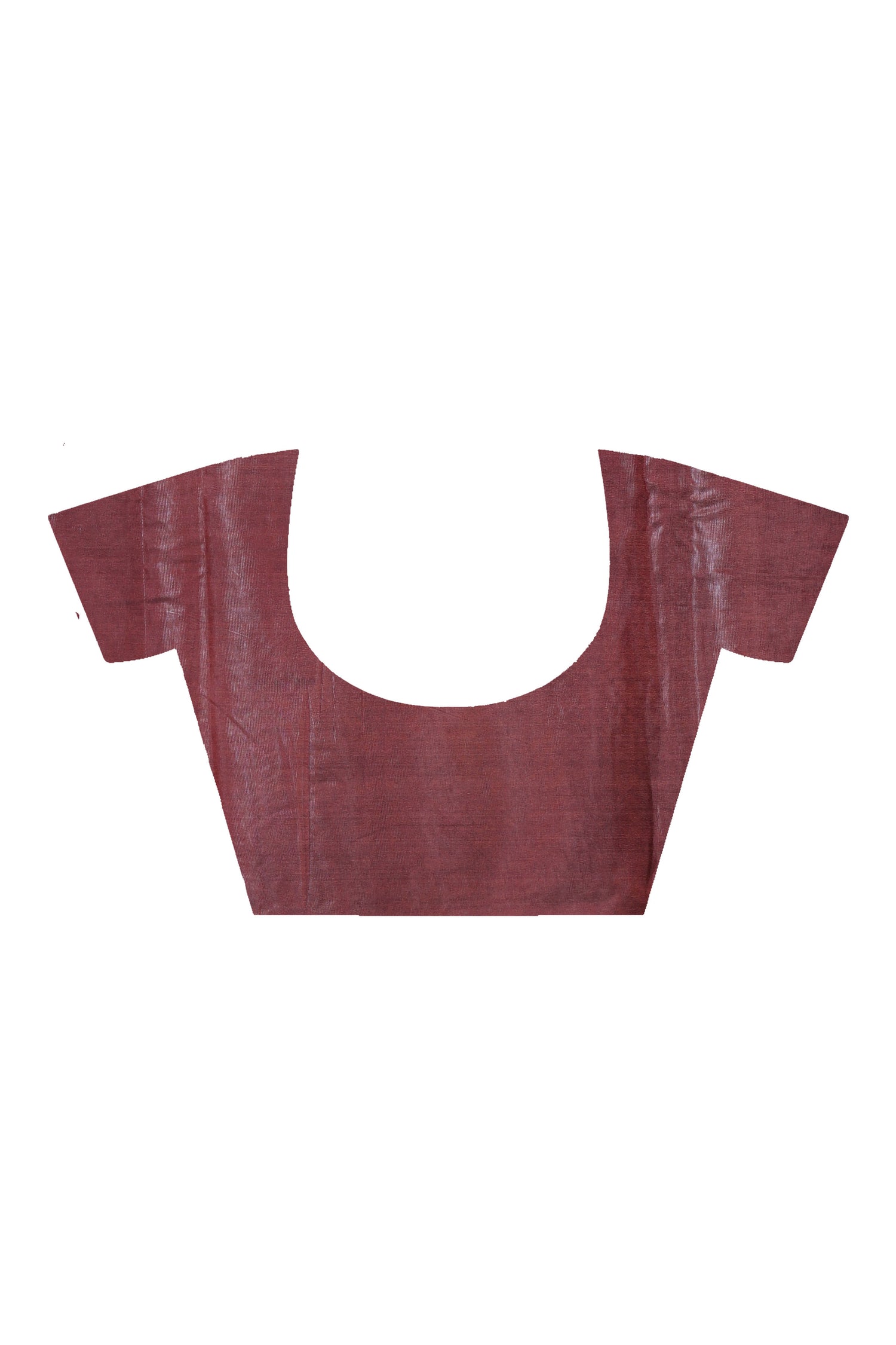 Maroon Color Bangalore Silk White Color Thread Work Kantha Stitch Saree